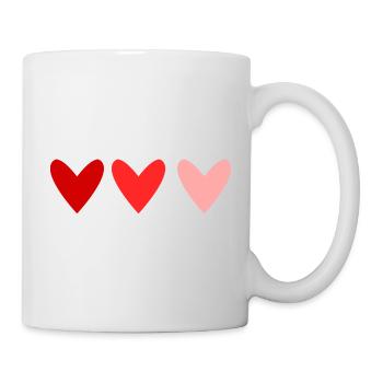 SAINT VALENTINE. bachelorette party. I LOVE YOU. I LOVE YOU. LOVE - Mug - white - Right