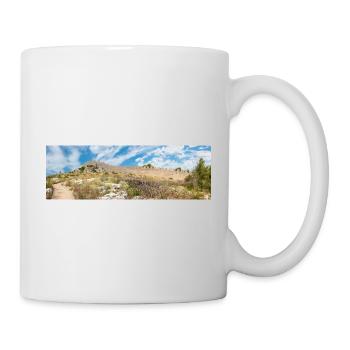 Die Mauer von Oštrica (Bedem Grebastica) Kroatien - Tasse - Weiß - Rechts