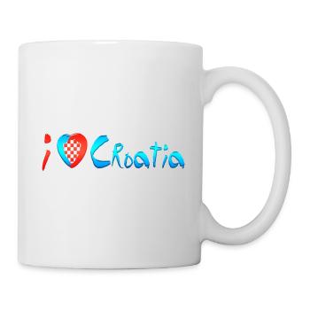 Croatia hrvatska croatia hrv travel europe zagreb - Mug - white - Right