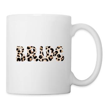 Bride léopard - Mug blanc - blanc - Droite