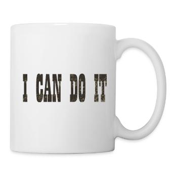 i can do it - Mug blanc - blanc - Droite