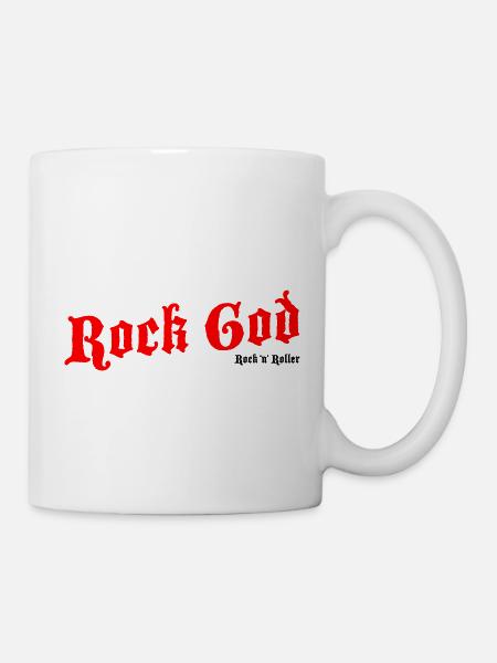 Dieu du rock - Mug blanc - blanc