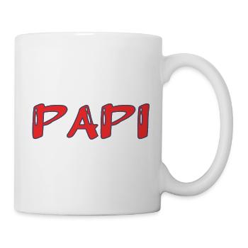 BONNE FÊTE PAPA. PAPA. FÊTE DES PÈRES. PÈRE - Mug blanc - blanc - Droite