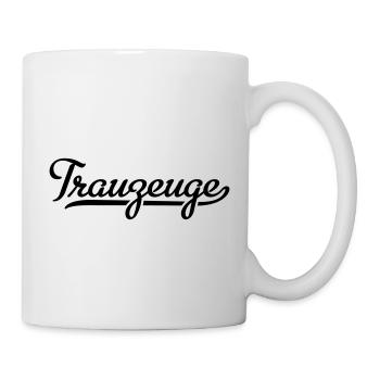 Trauzeuge - Tasse - Weiß - Rechts