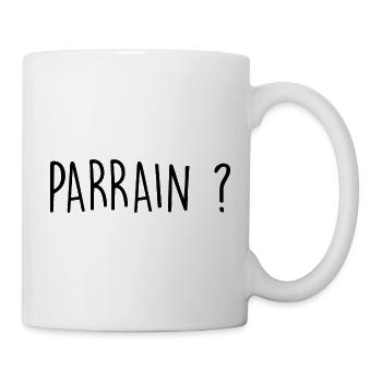 Parrain ? - Mug blanc - blanc - Droite