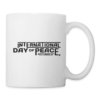 INTERNATIONALER TAG DES FRIEDENS, 21. SEPTEMBER - Tasse - Weiß - Rechts