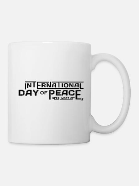 INTERNATIONAL DAY OF PEACE, SEPTEMBER 21st - Mug - white