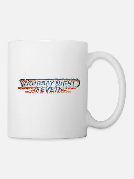 Saturday Night Fever Official Film Logo - Mug - white