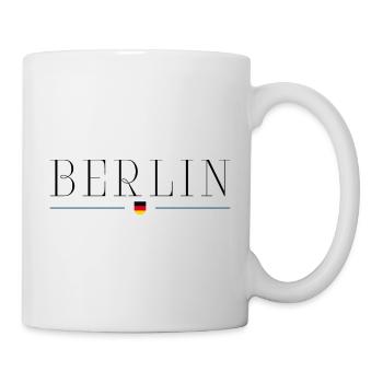 Ich liebe Berlin, Deutschland - Tasse - Weiß - Rechts