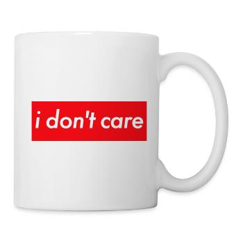 Je m’en fous - Mug blanc - blanc - Droite