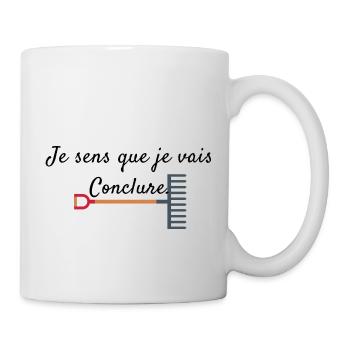 Je sens que je vais conclure... Les Bronzés - Mug blanc - blanc - Droite