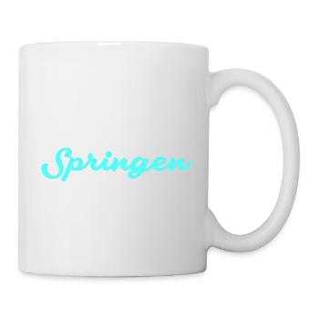 Turmspringen logo - Tasse - Weiß - Rechts