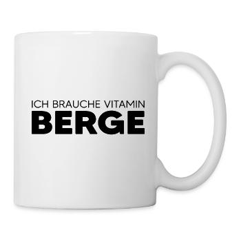 Alpinist Bergsteiger alpin Bergwandern Berge - Tasse - Weiß - Rechts