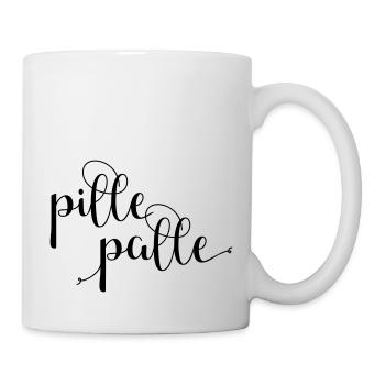 pille palle - Tasse - Weiß - Rechts