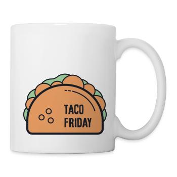 taco friday - Mug - white - Right