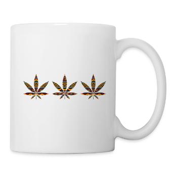 Legal High Cannabis Pot Weed Marijuana Chanvre - Mug blanc - blanc - Droite