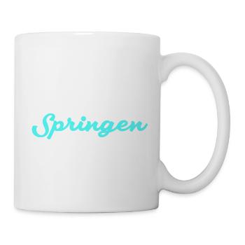 Turmspringen logo - Tasse - Weiß - Rechts