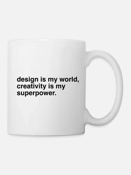 Designer Designerin Design 008 - Tasse - Weiß