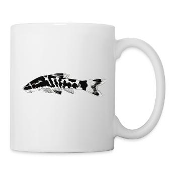 Zebra oto, Tiger oto wels. Otocinclus cocama - Tasse - Weiß - Rechts