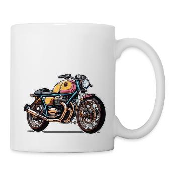 Colourful Classic Bike - Mug - white - Right