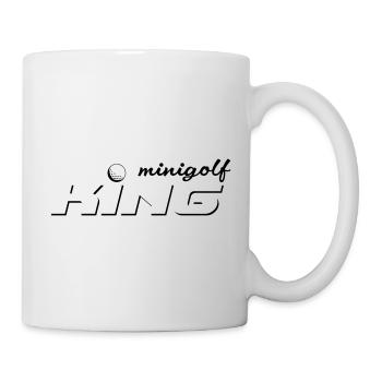 Minigolf King - Tasse - Weiß - Rechts