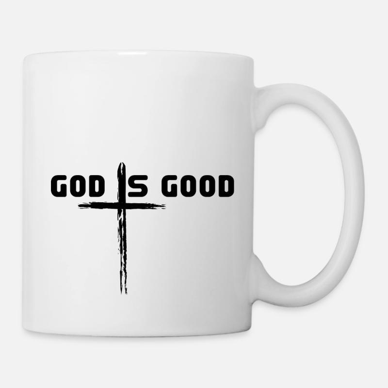 God is - Mug - white