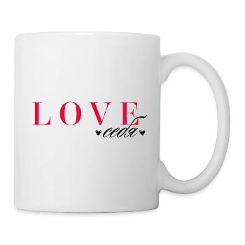Love себя - Tasse - Weiß - Rechts