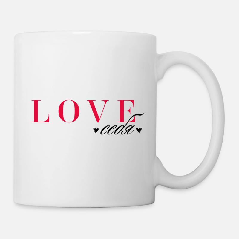 Love себя - Tasse - Weiß
