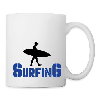 surfing - Mug - white - Right