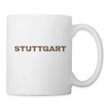 Stuttgart Hund - Tasse - Weiß - Rechts