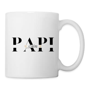 papi Chéri - Mug blanc - blanc - Droite