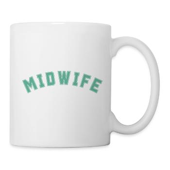 Weltbeste Hebamme / Beste Hebamme / Midwife - Tasse - Weiß - Rechts