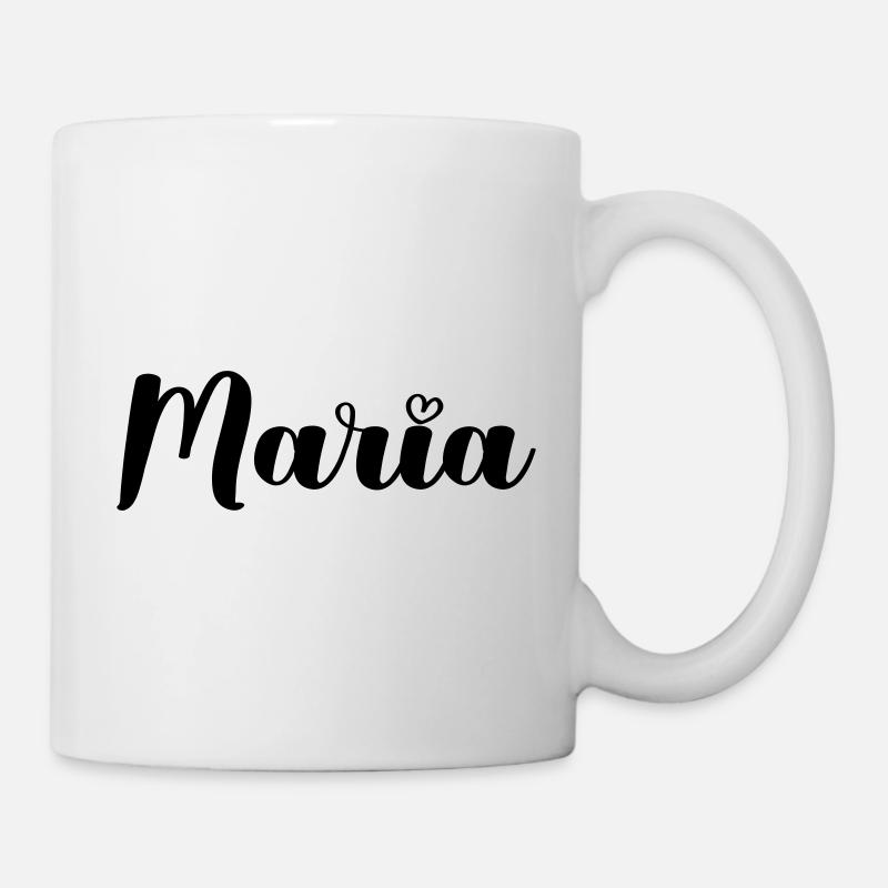 maria - Tasse - Weiß