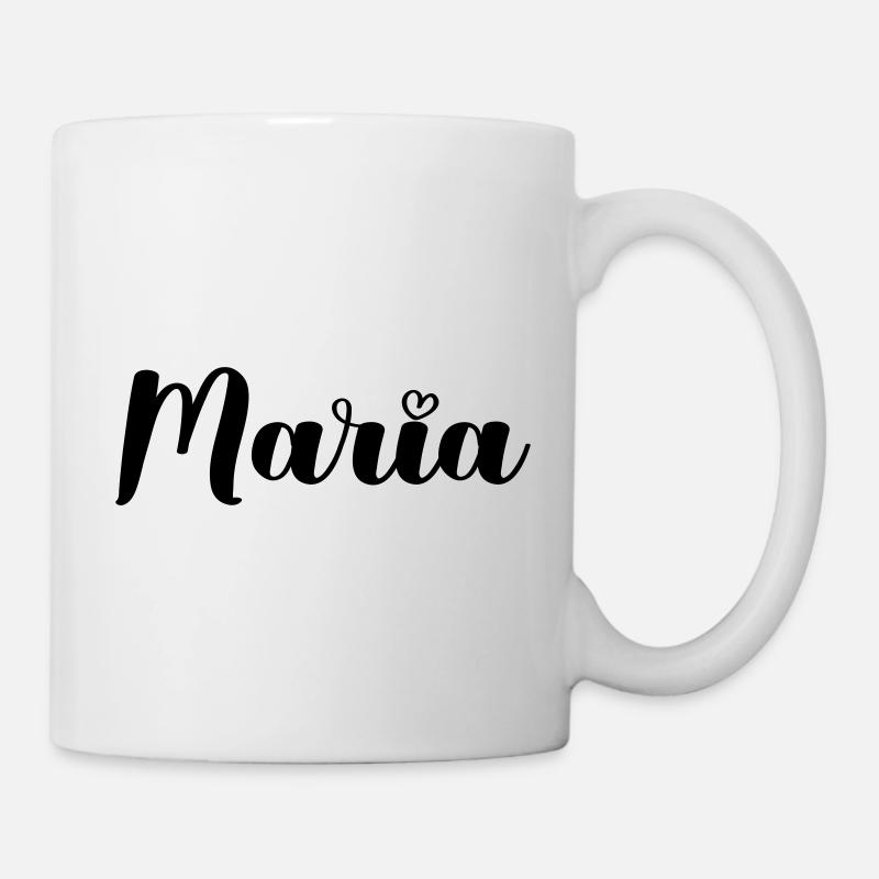 maria - Tasse - Weiß