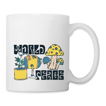 420 World Peace Drop The Tree - Mug - white - Right