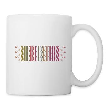 Triple Meditation magic - Mug - white - Right