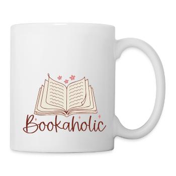 Accro du livre - Mug blanc - blanc - Droite