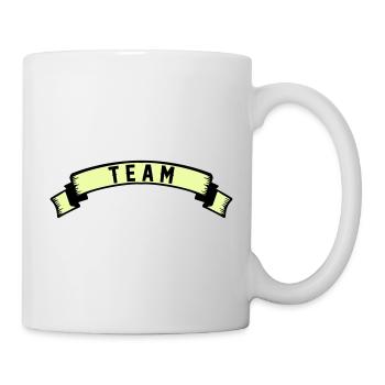 team - Tasse - Weiß - Rechts