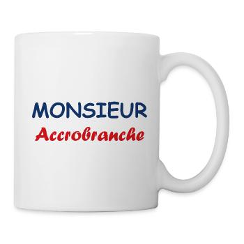 Monsieur Accrobranche - Mug blanc - blanc - Droite
