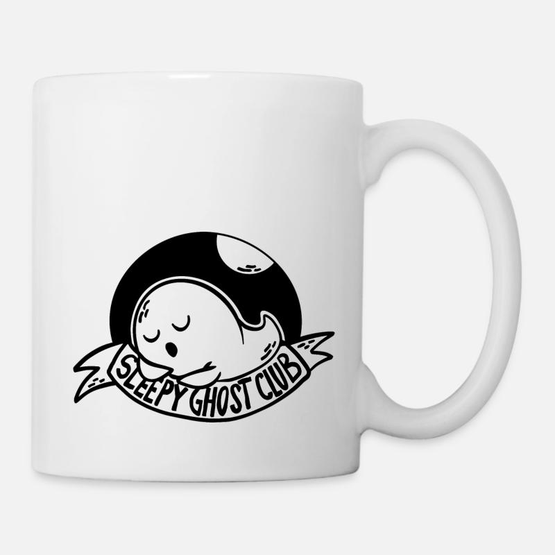 Sleepy Ghost Club - Tasse - Weiß