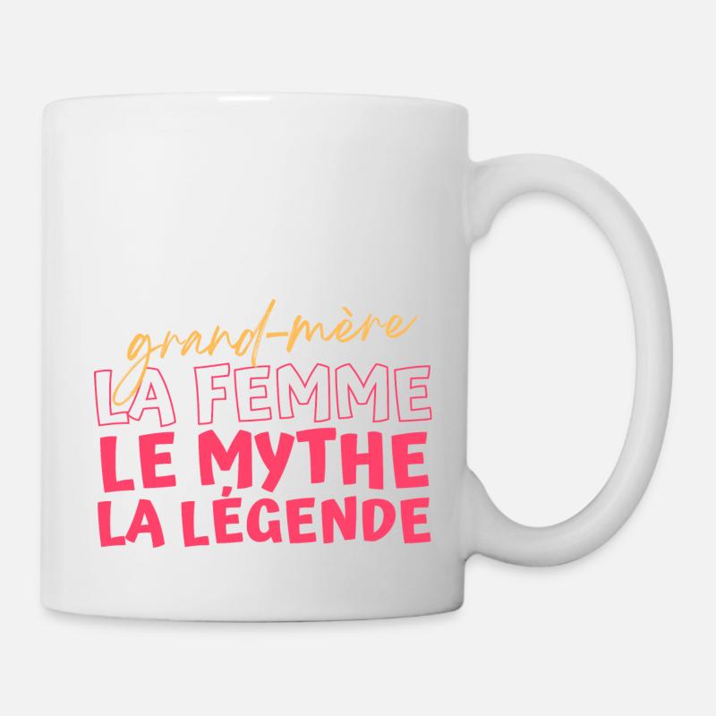 Papy/mamy : le pilier de la famille - Mug blanc - blanc