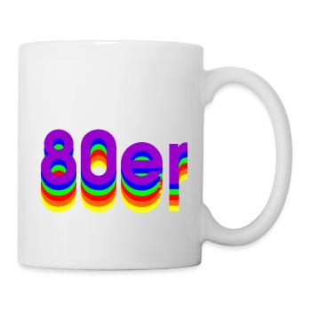 Années 80 - Mug blanc - blanc - Droite
