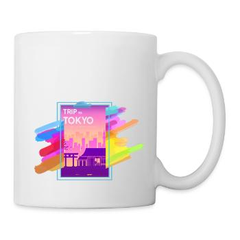 Tokyo tokio japan city anime manga cool osaka - Mug - white - Right