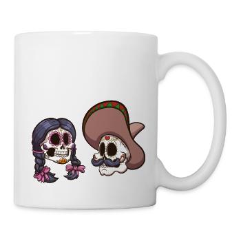 Mexican Skulls - Mug - white - Right