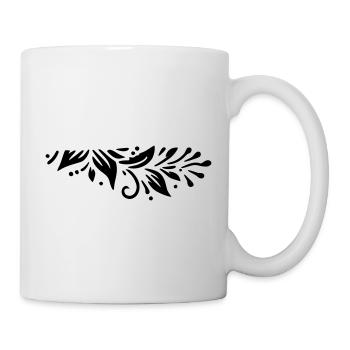 Leaves Decor - Mug - white - Right