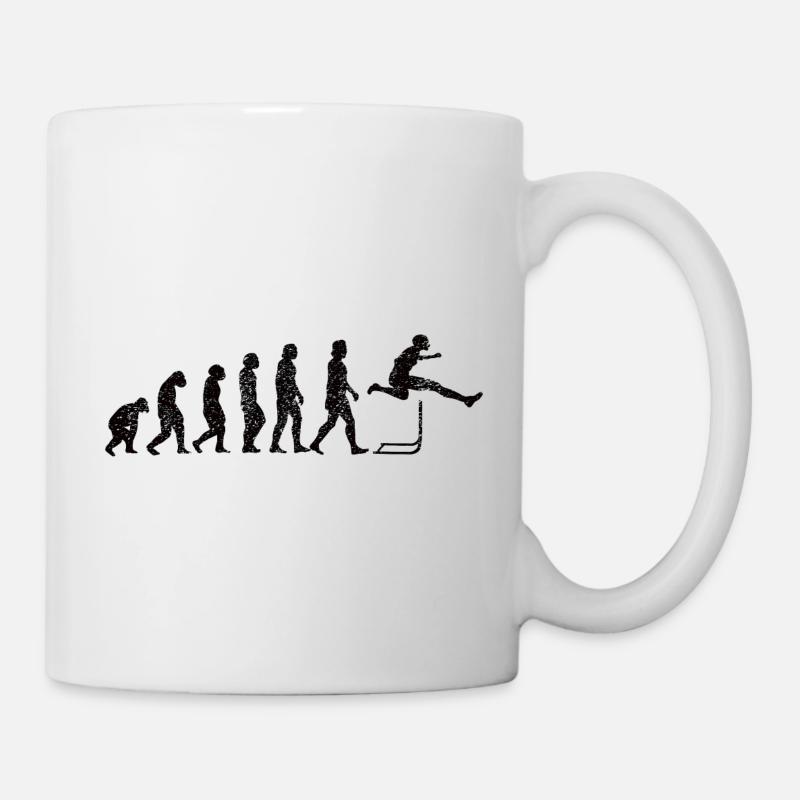 Hurdles Cadeau Athlétisme Hurdler - Mug blanc - blanc