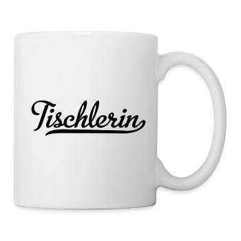Tischlerin - Tasse - Weiß - Rechts