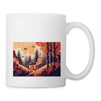 Climbing the Hill (Fall Collection #11) - Mug - white - Right