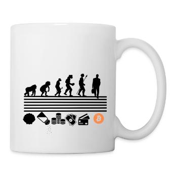 Bitcoin Evolution - Mug - white - Right