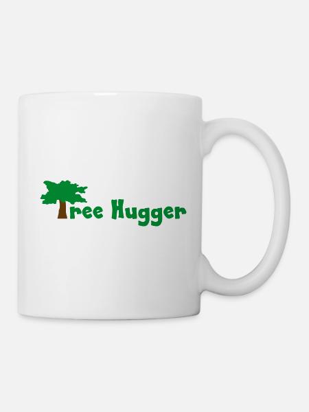 Tree Hugger - Tasse - Weiß